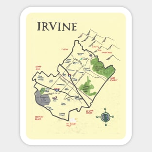 Irvine Sticker